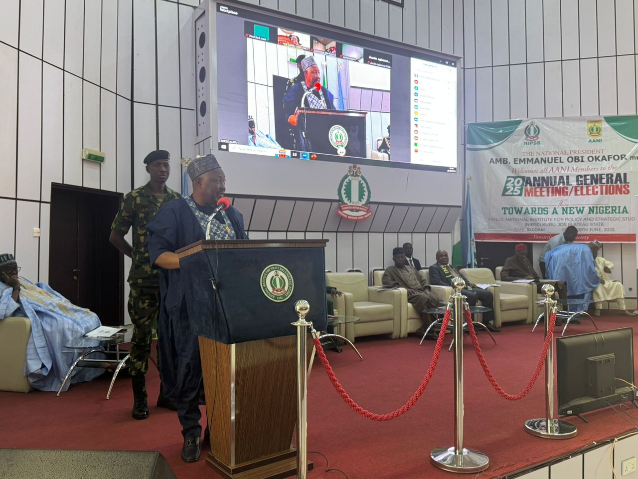 Defence Minister Badaru Abubakar Chairs AANI 45th AGM At NIPSS, Kuru