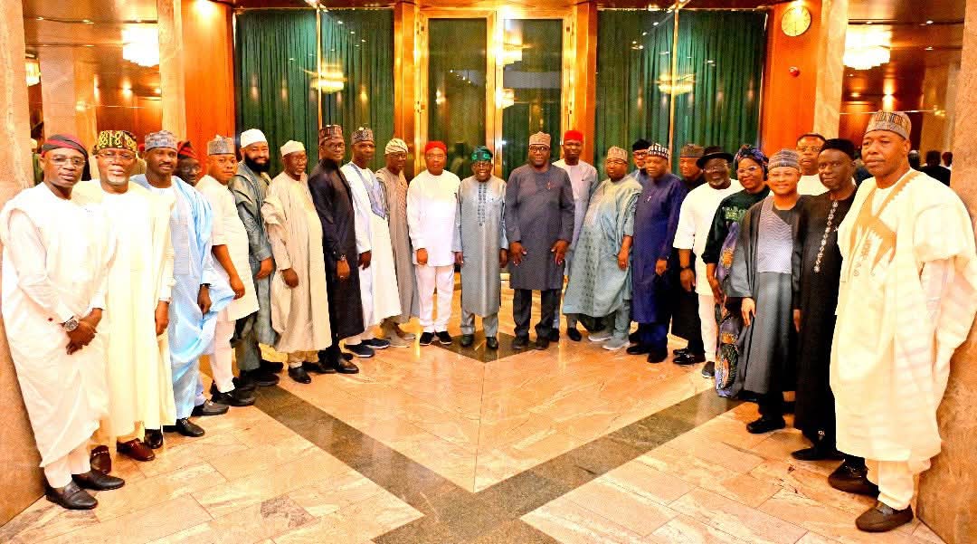 Tinubu Meets APC Governors Ahead of Crucial NEC Meeting