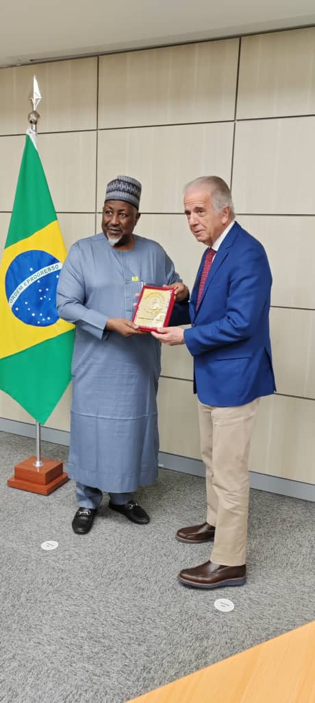 Minister Of Defence Engages Brazilian Counterpart To Strengthen Bilateral Defence Cooperation